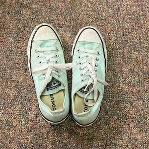 Converse Flats Mint Green